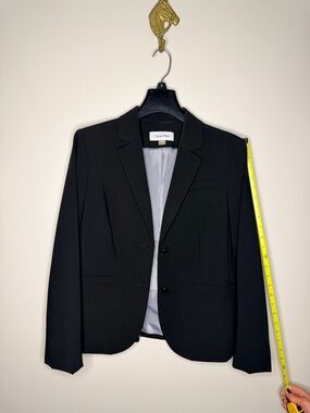 Calvin Klein Black Women's Two-Piece Suit Size 8